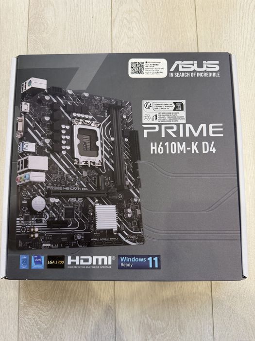 Материнська плата ASUS PRIME H610M-K D4