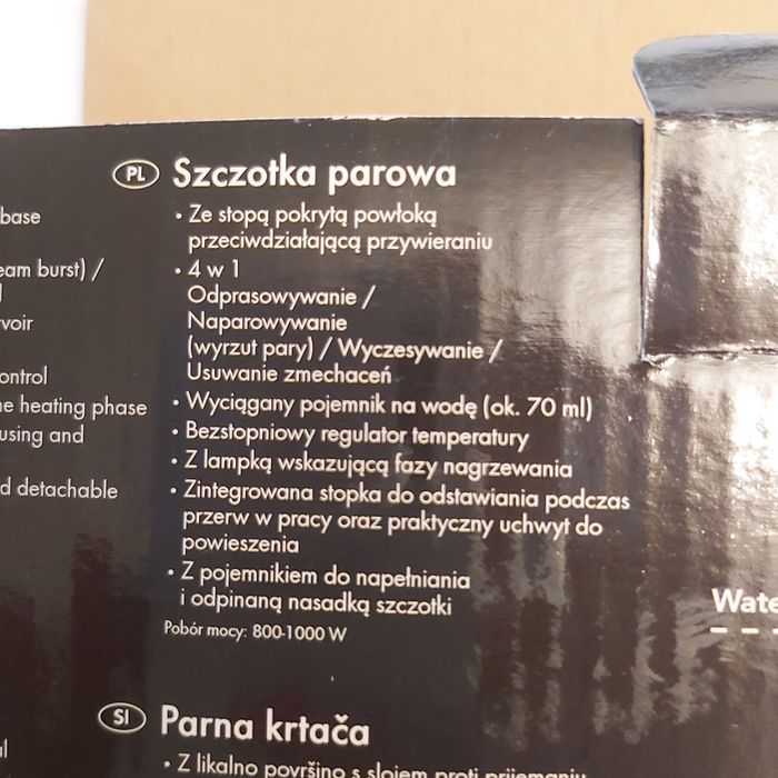 Żelazko parowe, stopa