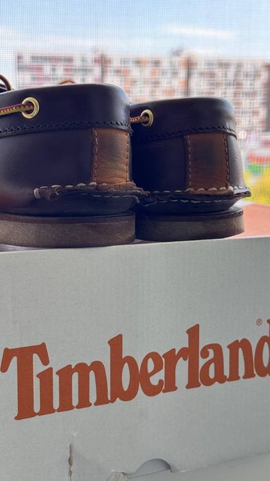 Продам шкіряні мокасини Timberland