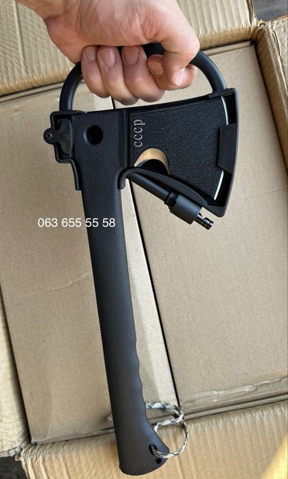 Многофункциональный тактический топор для туризма и охоты