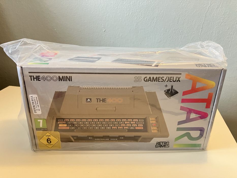 Atari komputer the 400 the400 mini micro RETRO 8 bit 8bit gry joystick