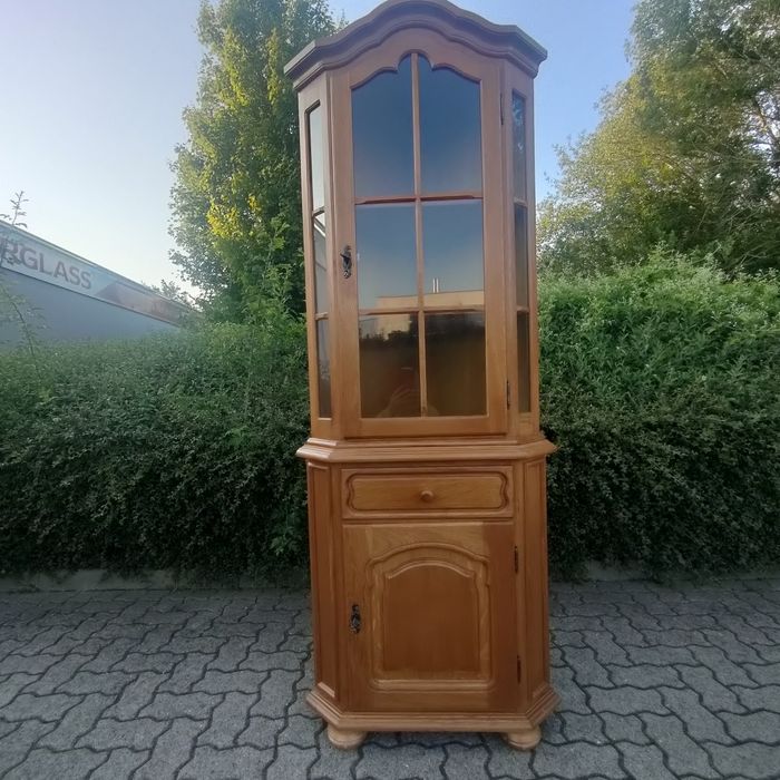 Witryna narożna dąb rustykalny - Transport