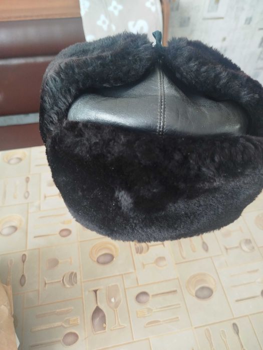 Шапка ушанка зимова