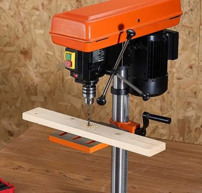Wiertarka kolumnowa 254 mm 550 W regulowana prędkość
