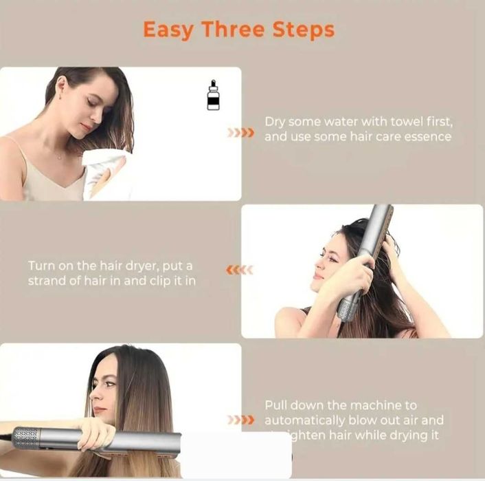 Aeroprostownica Airstrait 140 Prostownica do włosów typu Dyson Prezent