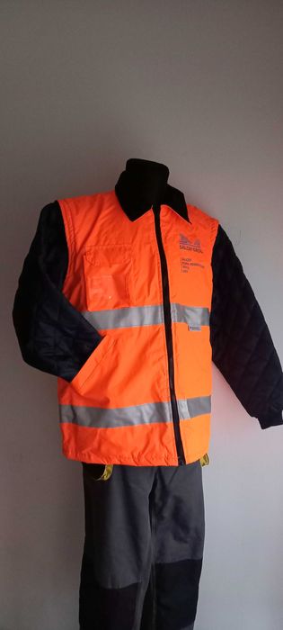 Kurtka męska robocza odblaskowa zimowa 3w1  roz.xxl Scotchlite Logica