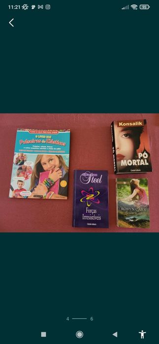 Livros  de leitura varios