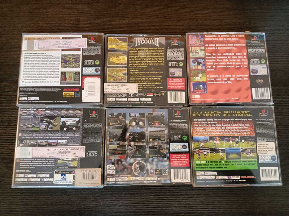 Jogos PS1 PlayStation vários jogos