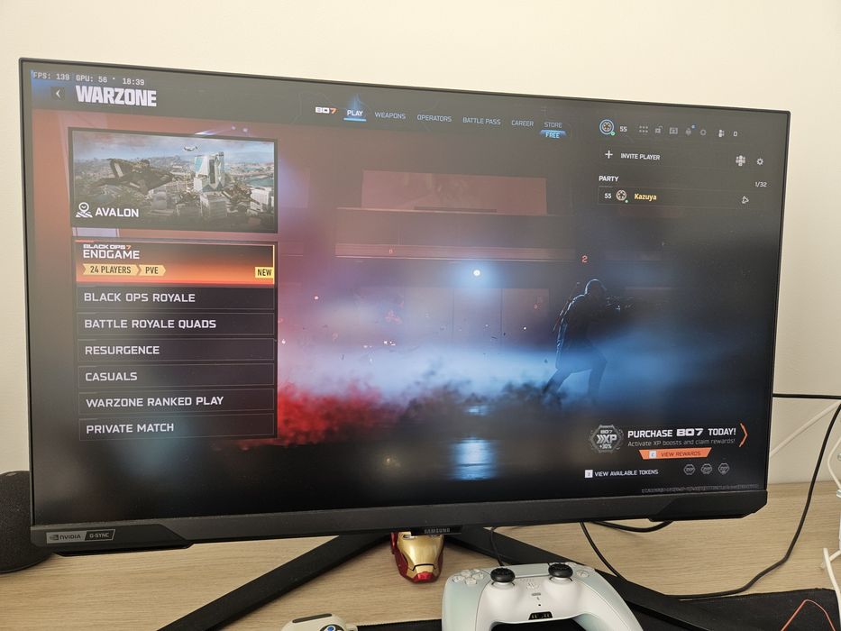 Monitor 28" 4k 144hz Samsung Odissey G7