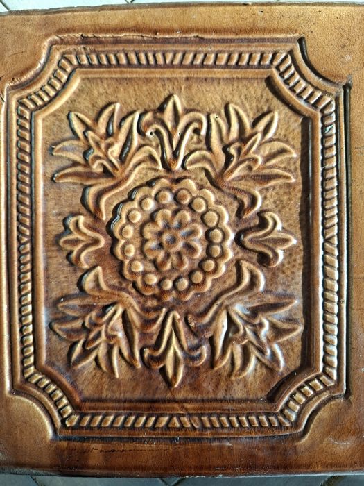 Ładne kafle z rozbiórki pieca