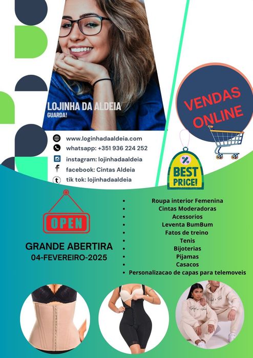 Funcionária para loja