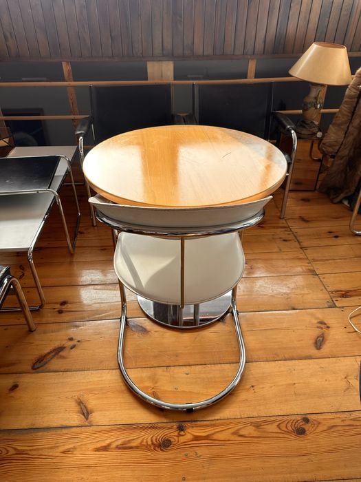 Thonet S1047 stół Bauhaus 78cm średnica
