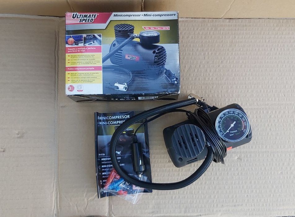 Mini compressor para carro