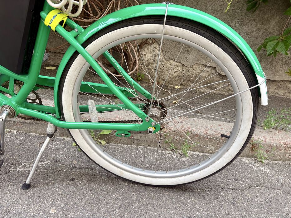 Eeлектровелосипед міський зелений Schwinn Fiesta в ідеальному стані люкс класа як ретро