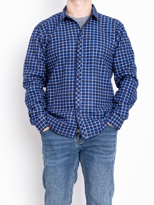 Рубашка байкова  на хутрі 44/48