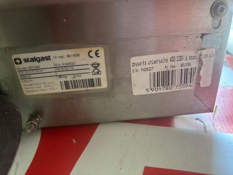 Zmywarko -wyparzarka Salgast