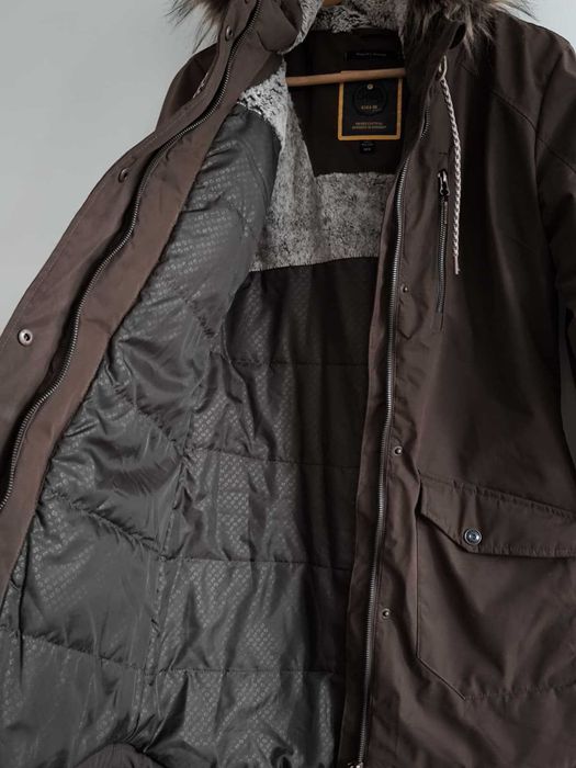 Kurtka Płaszcz Giga DX by Killtec jak NOWA S/36 Parka Zimowa Brązowa