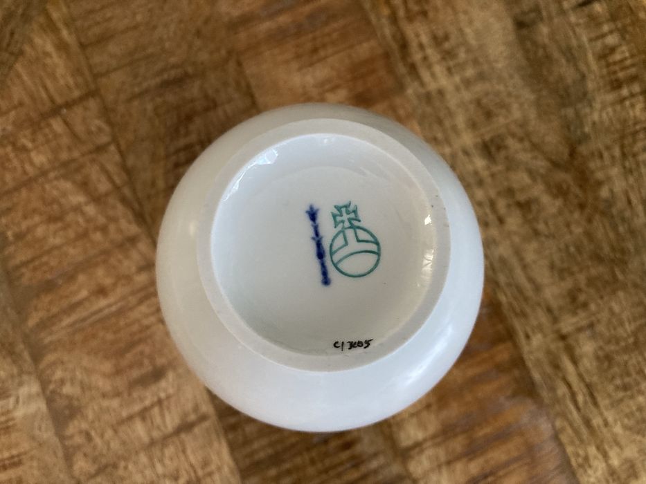 Porcelanowy wazon KPM Berlin Fidibus