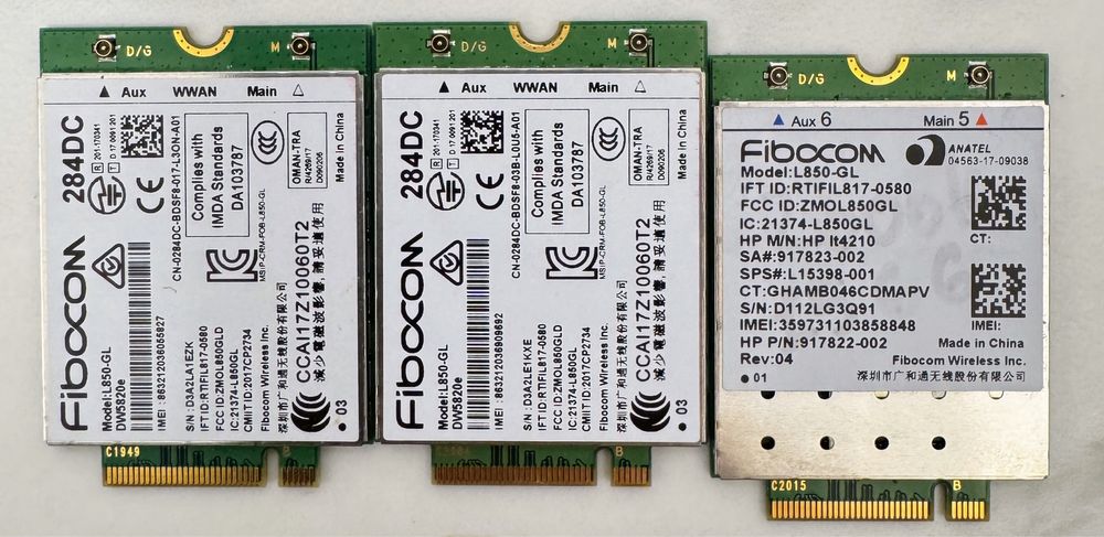 LTE модеми до ноутбуків