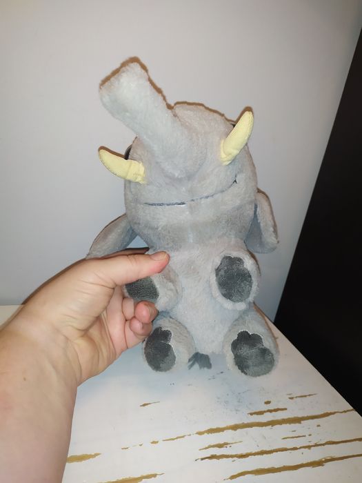 Słoń słonik szary maskotka pluszak przytulanka Big Headz