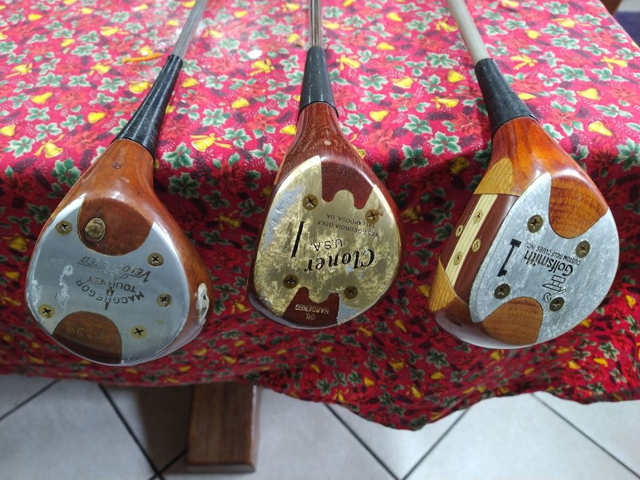 Tacos de golf antigos