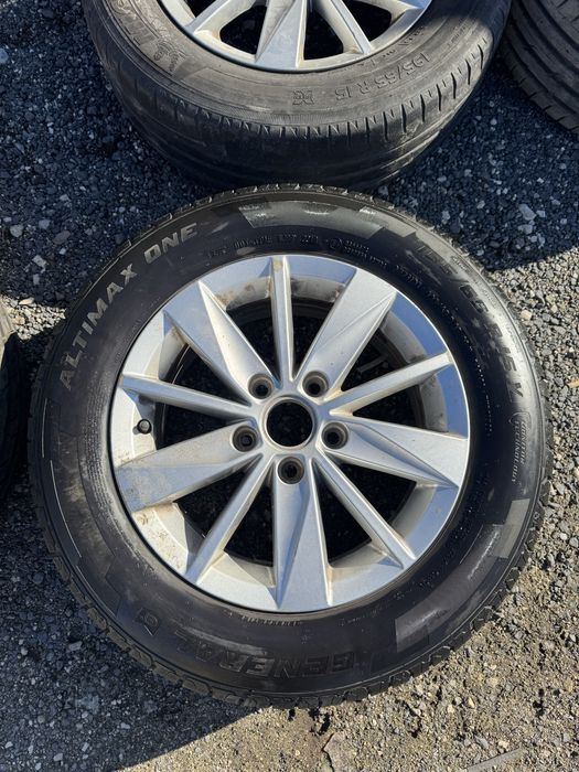 Jantes 15 vw/Seat 5x112 com pneus