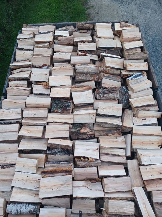 Drewno opałowe kominkowe buk dąb brzoza olcha sosna świerk  transport