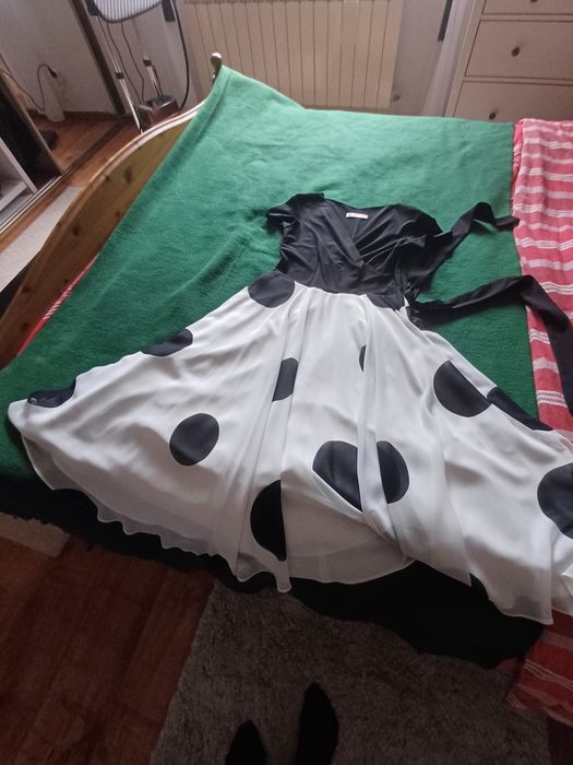 Piękna sukienka imprezowa wesela, 18 itd rozmiar 38