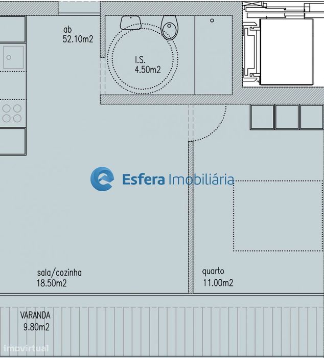 T1 Novo junto ao LIDL Monte dos Burgos