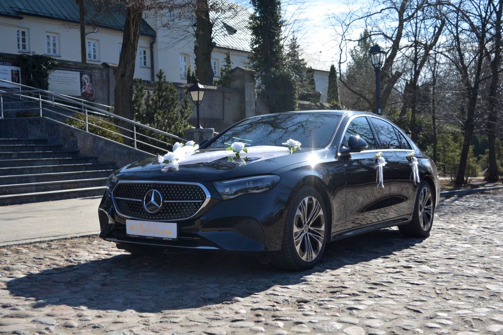 Najnowszy Mercedes klasy E do ślubu