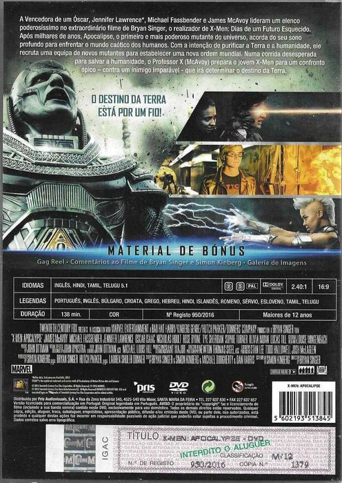 X-Men: Apocalipse (2016)