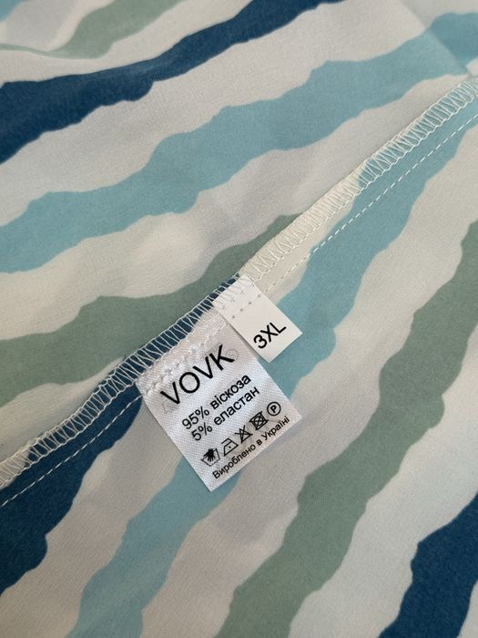 Літня сукня VOVK для вагітних, плюс сайз (3XL)