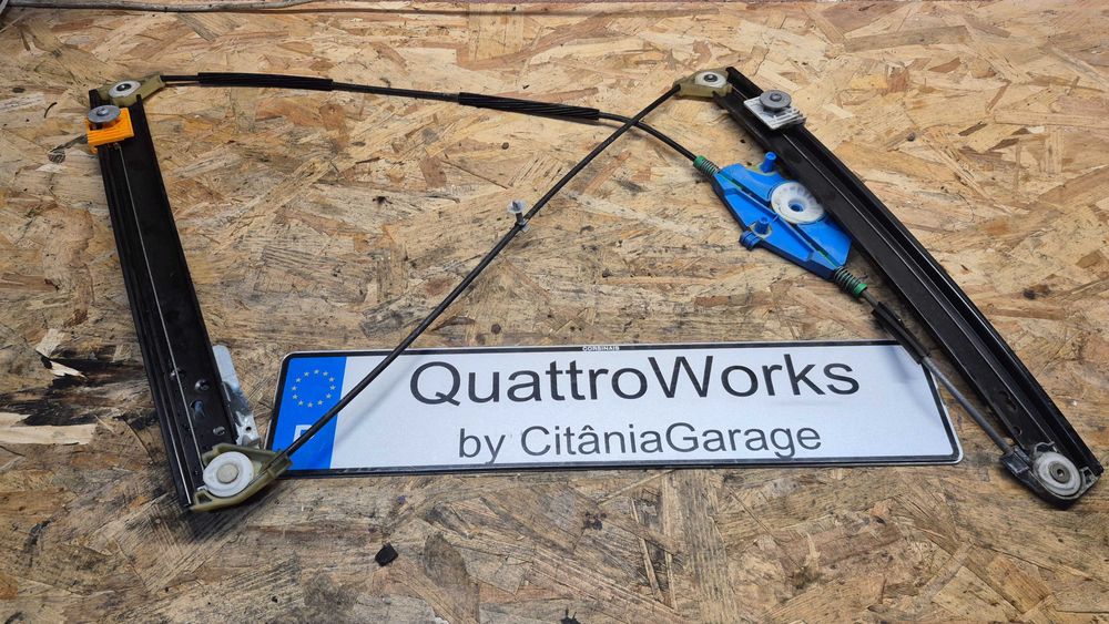 AUDI A4 B6-B7 (8E)-ELEVADOR VIDRO FRENTE ESQUERDO 8E0.837461B ORIGINAL