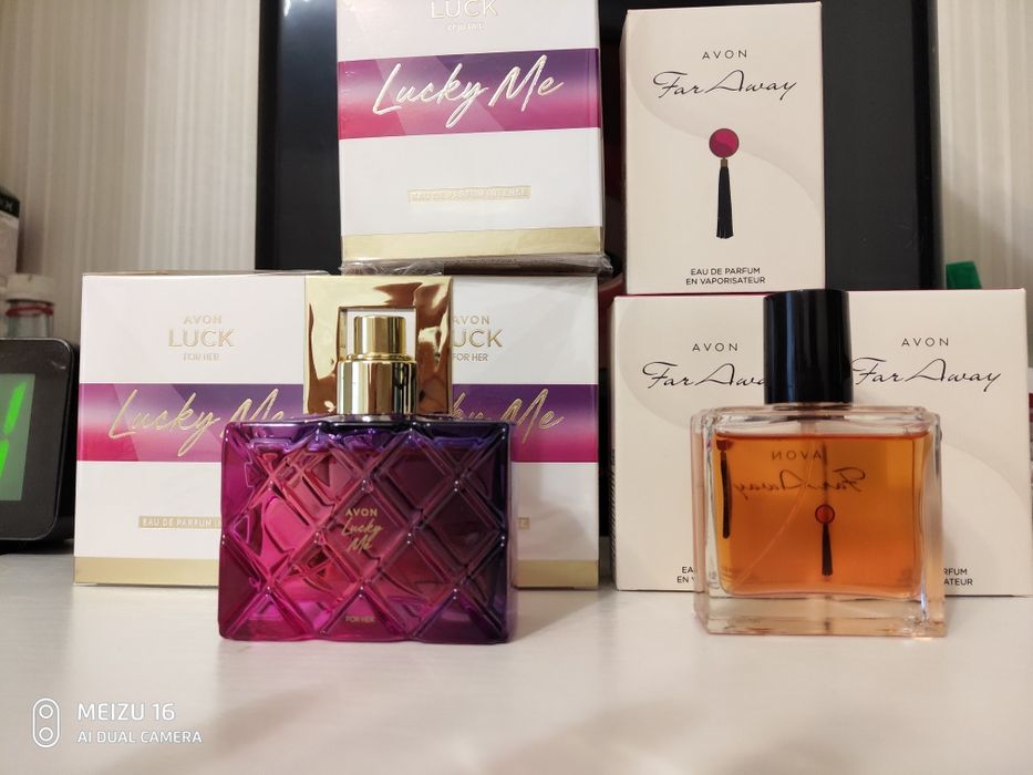 AVON, Lucky Me intense, Far Away 2021 р