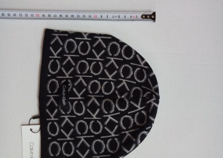 Nowa oryginalna czapka zimowa Calvin Klein