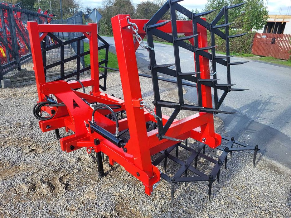 BRONY HYDRAULICZNIE składane ciężkie 5-pól /2-siłowniki/ząb 20 agregat