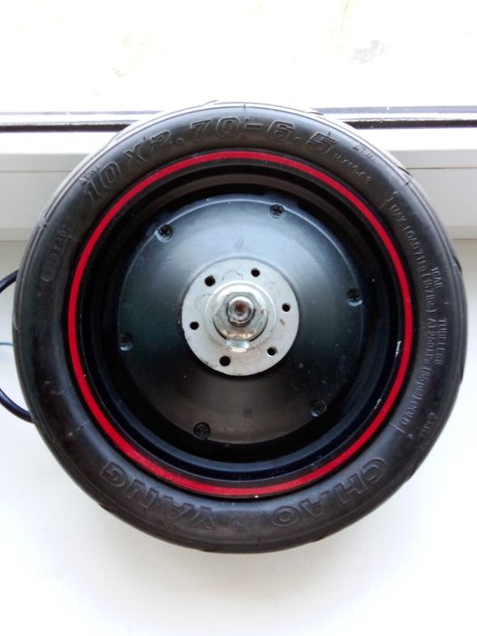 Мотор-колесо в сборе 1500 Вт (2 л.с.), 10 дюймов, пробег 10-20 км.