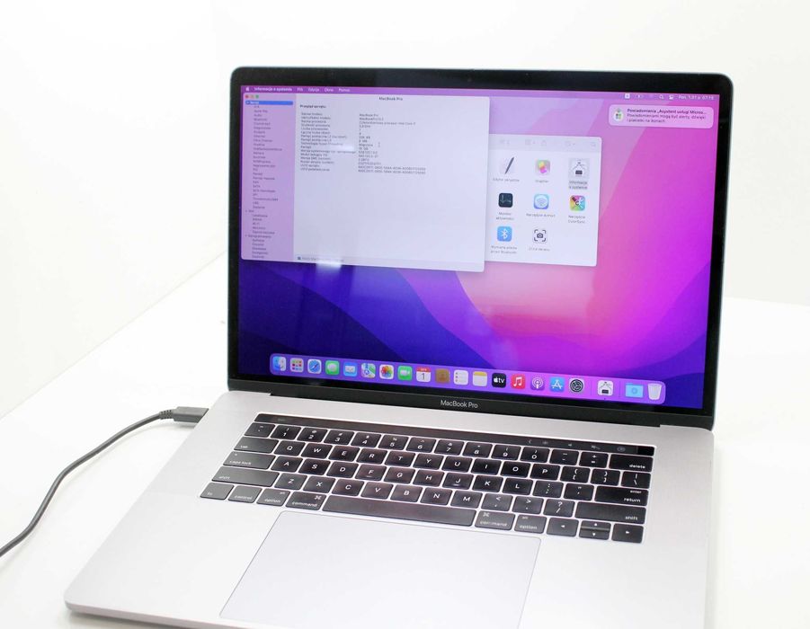 MACBOOK PRO 15 2017 A1707 I7/16GB RAM/2TB SSD