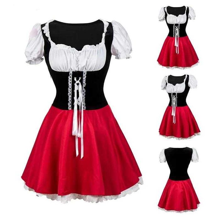 Карнавальний костюм косплей сукня червона шапочка