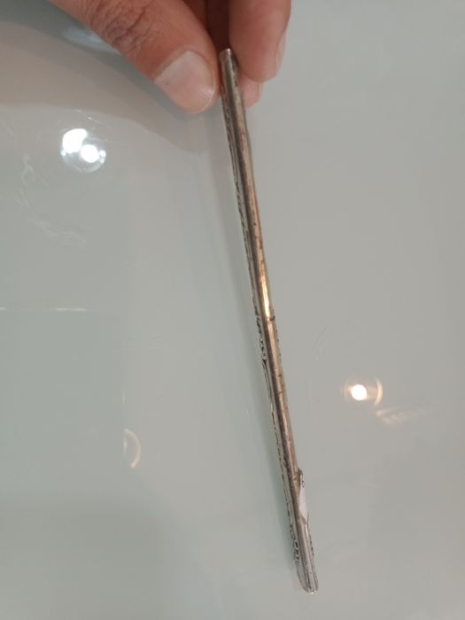 Porta pente fino em prata