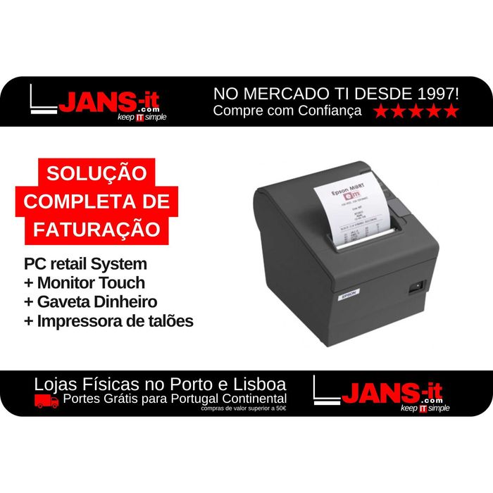 Solução Completa POS Profissional (eco) - i5 | 16GB | SSD 256GB | 14"