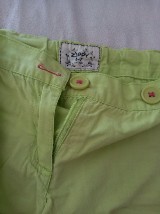 Calção curto menina 5 anos