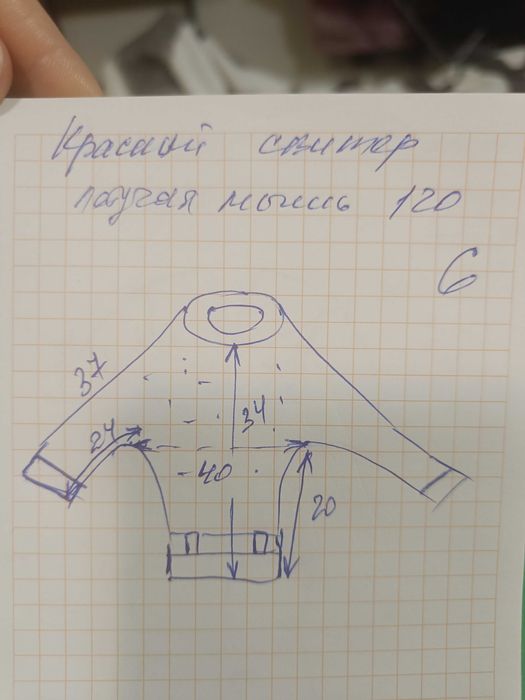 Червоний теплий світерок на дівчинку 4 роки