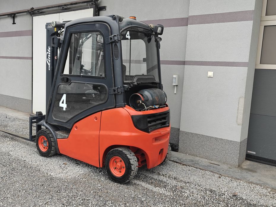 Wózek widłowy Linde H14 Lpg 1.4T Triplex 4.6m Ogrzewana Kabina