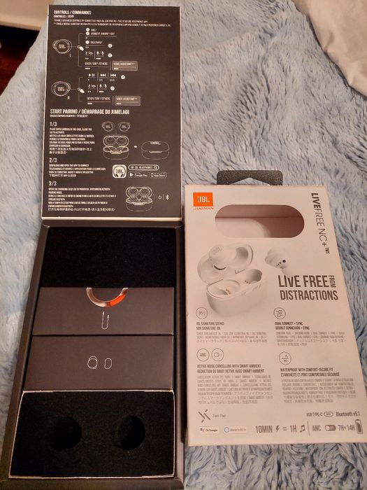 Auriculares Bluetooth JBL Live Free NC+