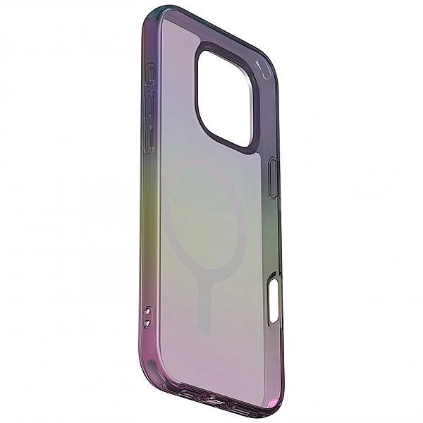 Etui UNIQ Iridescia Magclick Charging na iPhone 16 Pro Max - czarny