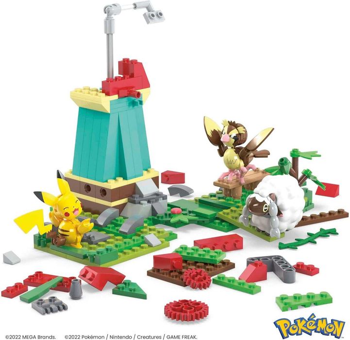 Конструктор MEGA Pokemon Action Figure, сільський вітряк 240 елементів