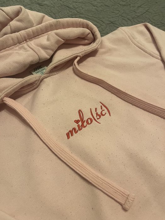 Bluza bawełniana różowa miło(ść)