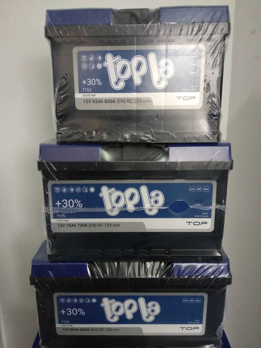 Akumulatory TOPLA Nowe Gwarancja Super Ceny - Elbląg -