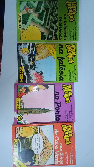 Uma aventura 4 livros